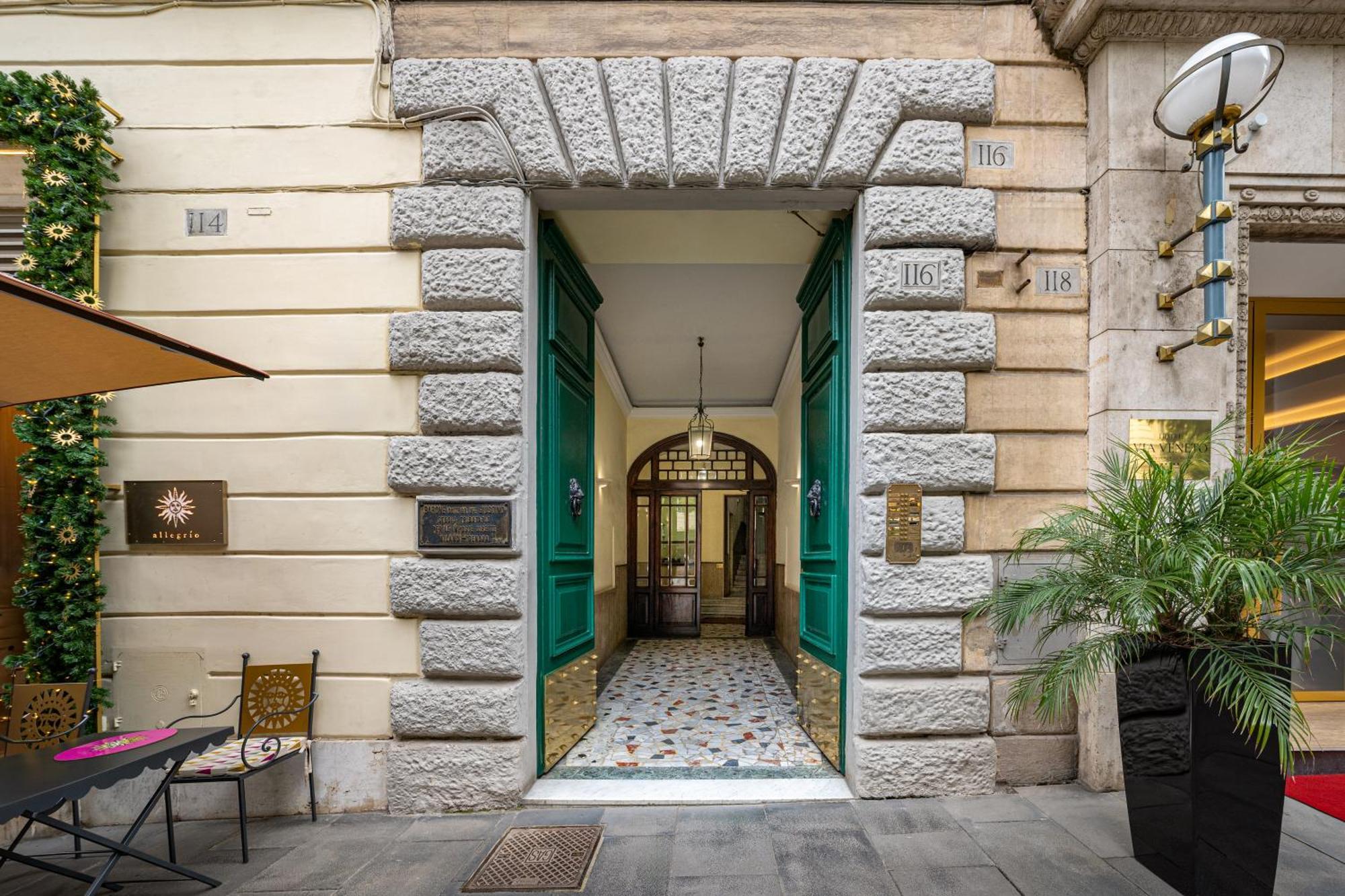 Via Veneto 116 Suites - Guest House Rom Exteriör bild